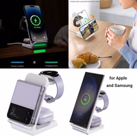 Juhtmevaba Charging Alus CHOETECH, 15W, 3-in-1