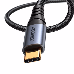 Joyroom Audio Transfer Series SY-A07 Mini Jack 3.5mm/USB-C Kaabel 1.2m - must