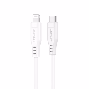 Acefast C3-01 Lightning - USB-C PD кабель 30W 3A 480Mb/s 1.2m - белый