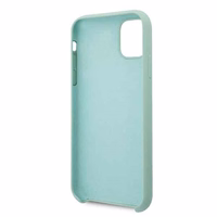 Guess GUHCN58LSLMGG iPhone 11 Pro roheline/roheline kõva ümbris Silikoonist Vintage Gold Logo