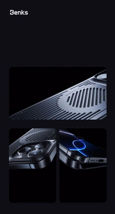 Benks Magnetic Biliz Cooling Ümbris (0066) jaoks Iphone 16 Pro Max hall