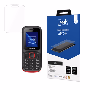 Aligator D210 – 3mk ARC+ telefoni ekraanikaitse