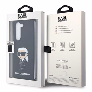Karl Lagerfeld KLHCZFD5SNIKBCK Z Fold5 hardcase black/black Silicone Ikonik
