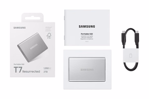 Väline SSD-ketas Samsung 2TB lugemine 1050 MB/s kirjutamine 1000 MB/s