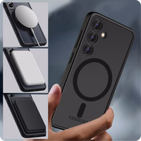 Tech-Protect MagMat MagSafe Ümbris jaoks Samsung Galaxy S24 Ultra - Matte must