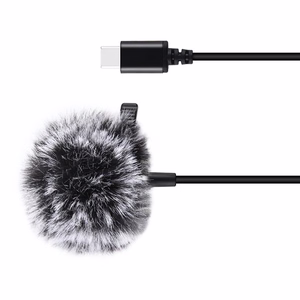 Puluz PU425 kinnitatav mikrofon klambriga 1.5m USB-C