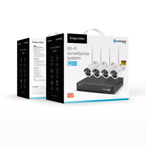 Kruger&Matz Connect C200 Tuya Wi-Fi-valvekomplekt