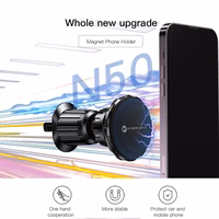 Magnetic car phone hoidja Forcell F-Grip MagElite air vent must