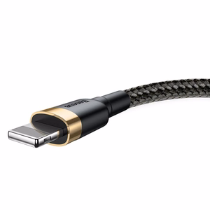Baseus Cafule Cable USB Lightning 2.4A 1m (Kuldne+Must)