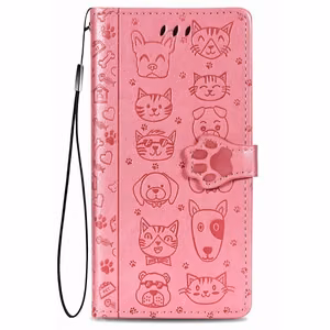 Чехол Cat-Dog Samsung A356 A35 5G розовый