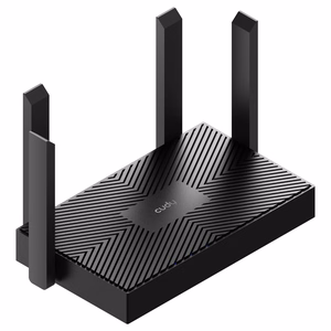 Cudy WR1500 juhtmevaba ruuter Gigabit Ethernet kahesageduslik (2.4 GHz / 5 GHz) must