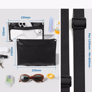SPIGEN A640 universaalne veekindel ümbris CROSSBAG must