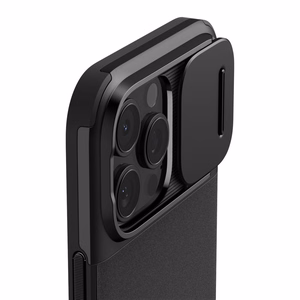 Spigen Optik Armor Mag Ümbris with MagSafe jaoks iPhone 16 Pro Max - Must