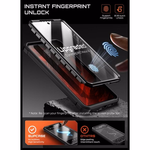 Supcase Unicorn Beetle Pro Mag MagSafe 2-komplektne ümbris Samsung Galaxy S26+ Plus jaoks - must