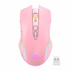 ONIKUMA CW905 Roosa 2.4G Juhtmevaba Mängu Hiir