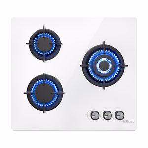 ISEASY MGBG-603 gaasipliidiplaat, 3 põletit (valge)