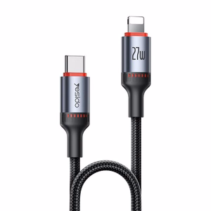 YESIDO KAABEL CA182 27W TYPE-C/LIGHTNING 1.2M 3A must