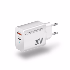 Esperanza EZC105W võrgulaadija 20W valge