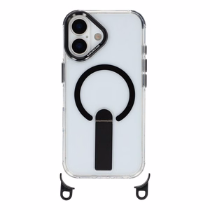 Hurtel ümbris toe, 30 cm käe- ja 120 cm õlarihmaga, MagSafe-ühilduv mudelile iPhone 17 – must