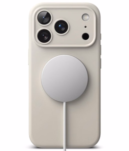 Ringke MagSafe silikoonist ümbris seadmele iPhone 18 Pro Max – beež