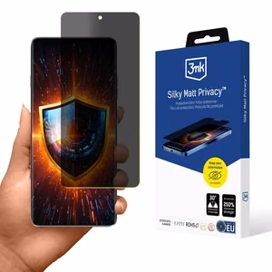3mk Silky Matt Privacy matt privaatsusfiltriga ekraanikaitsekile seadmele Motorola Edge 60 Pro