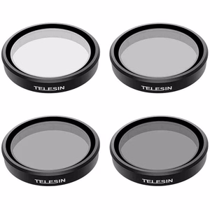 Set of 4 TELESIN CPL/ND8/ND16/ND32 filters jaoks DJI Osmo Action 3 / 4 / 5