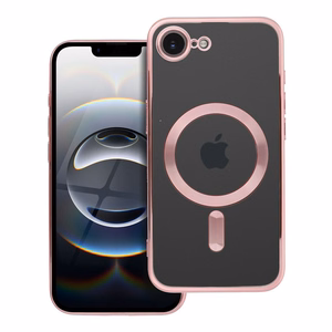 Ümbris mudelile iPhone 16e (SE 4 2025) / 17e Electro Mag Cover, ühildub MagSafe'iga, roosa kuld