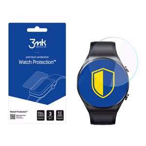 Xiaomi Watch S1 - 3mk Watch Protection™ vs. FlexibleGlass Lite