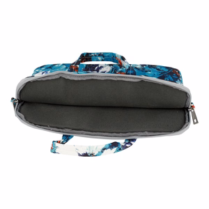 Wonder Briefcase Laptop 15-16 inches valge poppies