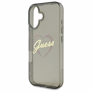 Guess IML Heart Ümbris jaoks iPhone 16 Plus - must