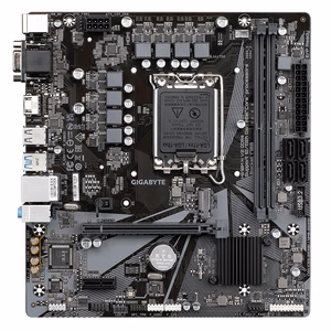 GIGABYTE H610M H V2 Motherboard - Supports Intel Core 14th CPUs, 4+1+1 Hybrid Digital VRM, up to 5600MHz DDR5, 1xPCIe 3.0 M.2, GbE LAN, USB 3.2 Gen 1