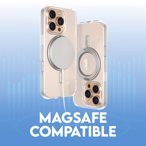 CARE by PanzerGlass Feature Kickstand чехол iPhone 16 Pro 6.3" серебристый/серебристый MagSafe 1326