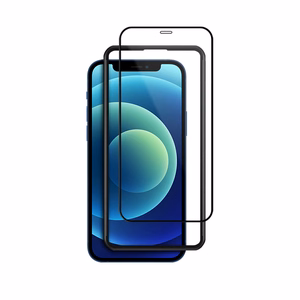 Crong 3D Armor Glass 9H karastatud ekraanikaitseklaas seadmele iPhone 12 Mini antibakteriaalse kaitsega, paigaldusraamiga