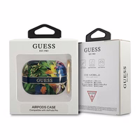 Guess GUAPHHFLB AirPods Pro ümbris sinine/sinine Flower Strap Collection