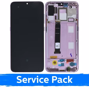 LCD Ekraan Ühildub Xiaomi Mi 9 Koos Frame / Levander Lilla / (Service Pack)