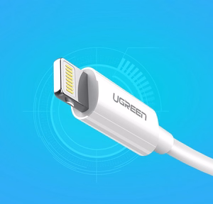 Ugreen US155 20728 USB-A / Lightning MFi 2.4A cable 1m - white