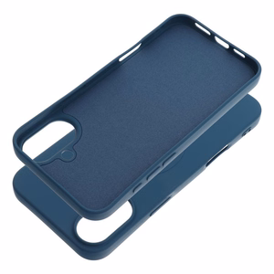 SILICONE MAG ÜMBRIS (big hole) compatible with MagSafe jaoks IPHONE 16 Plus sinine