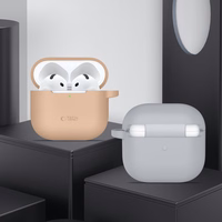 Tech-Protect Silicone Hook Ümbris jaoks AirPods 4 - roosa