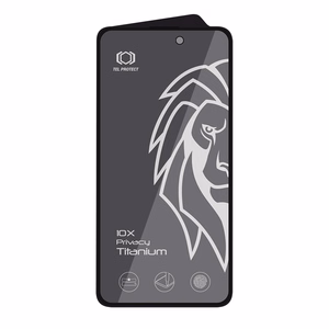 Tempered glass Tel Protect 10X Privacy Titanium jaoks Iphone 15 Pro Max (envelope)