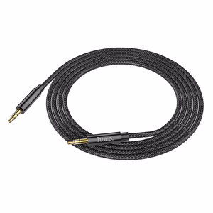 AUX kaabel Jack 3,5 mm Jack 3,5 mm Hoco 2 m UPA19 must