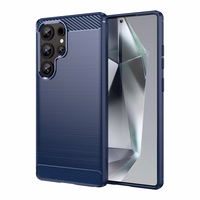 Carbon Ümbris jaoks Samsung Galaxy S25 Ultra - sinine