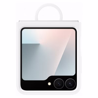 Samsung Silicone Ümbris jaoks Samsung Galaxy Z Flip7 FE - Valge