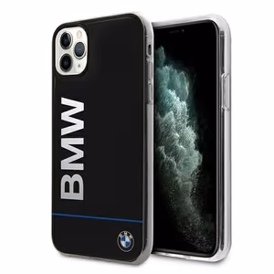 BMW Signature trükitud logo iPhone iPhone 11 Pro ümbris - must