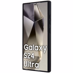 BMW M Silicone Printed Ring MagSafe ümbris jaoks Samsung Galaxy S24 Ultra - must