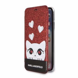 Karl Lagerfeld Valentine iPhone X/XS Ümbris - punane