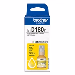 Brother BTD180Y – tindipudel, kollane