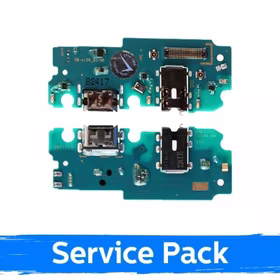 Charging Port Samsung A136 A13 5G Koos Flex/ Plata (Service Pack)