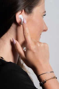 FORCELL F-AUDIO Master Pro wireless earphones bluetooth TWS valge