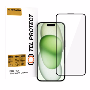 Tempered glass Tel Protect 10X HD Titanium jaoks Iphone 15 (envelope)