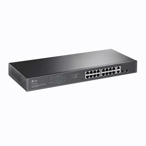 TP-Link 18-pordiga gigabiti rack-kommutaator 16-pordiga PoE+